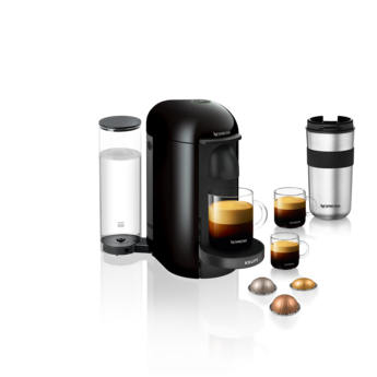 Comprar Cafetera de cápsulas Nespresso Krups Vertuo Plus para cápsulas  Nespresso Vertuo · Hipercor